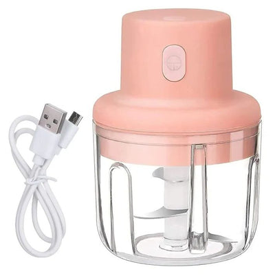 Mini USB Chopper – Cordless Grinder, Blender & Mixer